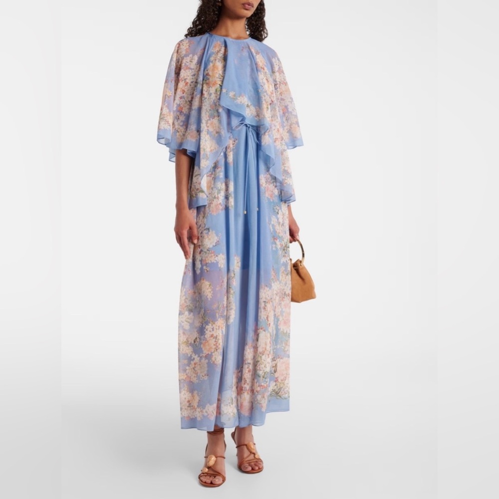 Zimmermann CASCADIAN TIERED MAXI DRESS NWT 
Size AU 1     US 6